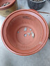 紫砂陶瓷花盆特大号花盆粗砂陶土大码陶瓷盆批发落地盆景花卉绿植 口径32cm 1个盆+托盘 实拍图