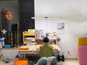 孩视宝立式护眼大路灯红光全光谱落地灯小路灯台灯儿童学习专用灯D1-70W 实拍图