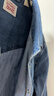 Levi's李维斯女士美式复古简约通勤经典翻领宽松蓝色牛仔衬衫 浅蓝色第二批 M 实拍图