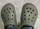 卡骆驰（CROCS）贝雅洞洞鞋男鞋女鞋轻便耐磨一脚蹬拖鞋休闲鞋百搭花园鞋|10126 军绿色-309(含智必星) 40 (250mm) 实拍图