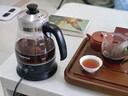 金灶（KAMJOVE）煮茶器新款喷淋式煮茶壶 玻璃烧水壶保温一体养生煮茶壶全自动泡茶炉围炉煮茶器具A-52 黑色 1L 实拍图