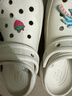 卡骆驰（CROCS）经典云朵洞洞鞋时尚百搭女鞋花园鞋沙滩鞋|206750 骨白色-2Y2(含智必星) 35 (220mm) 实拍图