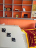 收银台柜台店铺小型服装店美容院公司前台桌接待台理发店奶茶吧台 全奶茶色【左高】右高备注 100x60x100cm 晒单实拍图