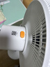 美的（Midea）【闪拆系列】一键闪电拆装直流变频家用语音电风扇一级能效轻音落地扇大风力卧室立式电扇SDJ30BC 实拍图
