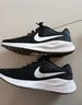 耐克NIKE男子跑步鞋REVOLUTION 7运动鞋春秋款FB2207-001黑白42 实拍图