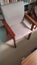 华舟实木靠背椅家用餐椅书房书椅简约学生学习椅写字办公椅 胡桃色 晒单实拍图
