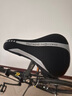 大行（DAHON）自行车p8k3d5坐垫套硅胶加厚加宽公路车座椅垫山地车座套骑行配件 极致银 实拍图