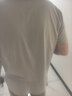 拇指白小T【水光魔术】二代三防短袖T恤春夏新款纯棉经典上衣白小T蓝男 3XL 实拍图