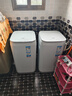 海尔（Haier）波轮小型洗衣机全自动3公斤60℃除菌螨家用母婴儿童内衣迷你洗脱一体童锁LED触控玻璃盖以旧换新 【小小神童】15分钟速洗+除螨洗+超净洗 浓缩洗 波轮 实拍图