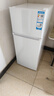 海尔（Haier）123L两门小户型冰箱二级能效抗菌净味三档可调白色BCD-123GHTMZ0WV 实拍图