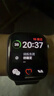 Apple/苹果 Watch S11 智能手表GPS+蜂窝款46毫米深空灰色铝金属表壳黑色运动型表带S/M MFDD4CH/B 实拍图