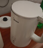 美的（Midea）电热水壶家用烧水壶泡茶0涂层食品级304不锈钢自动断电双层防烫全钢无缝1.5L大容量 MK-HJ1566 实拍图
