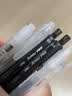 得力（deli）开学季按动中性笔签字笔 0.5mm双球珠子弹头水笔学生刷题考试 办公用品 黑色 12支/盒S218高考考试 实拍图