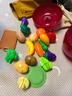 欣格儿童过家家切蔬菜水果玩具切切乐可咬仿真苹果收纳桶25件生日礼物 实拍图