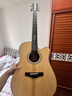 BROOK 布洛克v12吉他单板民谣吉他面单木吉他初学者乐器 41英寸原木色缺角V12N-DCM 实拍图