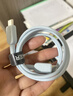 ANKER安克套装20W苹果充电器粉+C-C快充数据线1.8米紫 实拍图