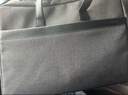得力（deli）公文包加厚扩容商务公文包男女职业事务包电脑包文件资料收纳包会议手提包袋拉链袋 黑色63751A 实拍图
