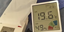 得力（deli）得力(deli)室内温湿度表 LCD电子温湿度计 婴儿房室内温湿度表办公用品老人儿童礼品白色LE515 实拍图
