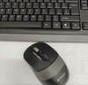 双飞燕（A4TECH）FG1010 104键 无线键鼠套装  无线键盘鼠标套装无线鼠标键盘套装薄膜键盘办公 飞时代 遂空灰 无线 实拍图