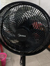 美的（Midea）【超级单品】七叶轻音立式电风扇家用柔风落地扇台式桌面小型风扇大风量节能摇头宿舍电扇 SAF30AB 实拍图