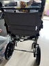 鱼跃(yuwell)手动轮椅车1100A折叠老人轻便便携式手推车旅行可上飞机 实拍图