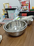 美厨（MAXCOOK）不锈钢盆筛五件套 加大加厚调料盆洗菜盆和面盆味斗套装 MCPW-5 实拍图