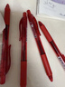 派通（Pentel ）BLN105按动黑色中性笔高颜值0.5mm签字笔商务学生速干水笔水性笔文具 红色5支装 实拍图