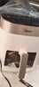 美的（Midea）空气炸锅家用免翻面 全自动实用蒸烤一体烤箱 可视窗口大容量6.5L 金属内腔热风循环KZC6517 实拍图