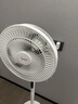 美的（Midea）【闪拆系列】一键闪电拆装直流变频家用语音电风扇一级能效轻音落地扇大风力卧室立式电扇SDJ30BC 实拍图