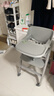 HUAERLE宝宝餐椅家用同款肯德基婴儿餐椅可调高度吃饭餐桌多功能学坐椅子 豪华款【青色餐盘+坐垫+轮子】 实拍图