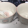 釉下彩可爱卡通碗碟套装家用高颜值陶瓷碗筷盘餐具 2碗2勺 4件套 实拍图