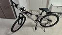 凤凰官方旗舰店山地自行车男女士变速单车青少年学生越野公路赛车途瑞 铝架【辐条/油碟刹】消光灰 26寸【适合160-185cm】 24速 实拍图