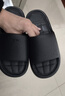 HIPANDA防滑拖鞋静音EVA家居室内浴室软底男士通用凉拖鞋厚底可外穿大码 实拍图