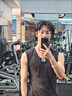 马登工装美式棉背心男健身运动老头汗衫无袖t恤跨栏重磅螺纹坎肩打底 花灰色 【拍2件减5元/篮球/吸汗/紧身/纯色/老头乐】 L 【推荐135-150斤】 实拍图