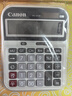 佳能Canon WS-1212H 双电源宽屏办公桌面计算器 财务计算机 办公商务大号简约计算机器 实拍图
