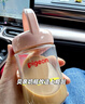 贝亲（Pigeon）自然离乳 PPSU重力球吸管双把手奶瓶 240mL  6月+ AA252 实拍图