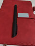 简勋（JIANXUN）本子笔记本子简约加厚皮面商务记事本工作会议日记学生可定制LOGO礼盒伴手礼 A5红色【单本款】 实拍图