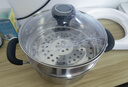 爱仕达（ASD）汤锅 304不锈钢小蒸锅 带蒸屉炖煮锅 20CM燃气电磁炉通用奶锅B1-Z 实拍图
