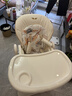 karmababy卡曼宝宝餐椅可折叠多功能婴儿餐椅可坐可躺0-6岁儿童成长餐椅 【202】皎玉白pro（可坐可躺） 实拍图