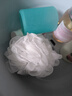 茶花EVA沐浴球泡澡沐浴球 渐变柔韧弹力搓澡巾 沐浴花搓背搓澡50g 实拍图