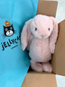 Jellycat害羞乳白色邦尼兔动物毛绒玩偶安抚玩偶娃娃送礼生日礼物 害羞胭脂粉色邦尼兔 Medium 实拍图