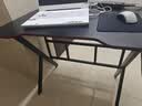 奥伦福特  电脑桌台式家用电竞游戏桌办公书桌简约书房写字桌子 碳纤维纹路单桌-80*60 升级款电竞桌 实拍图