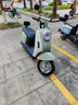 绿源（Luyuan）电动摩托车M7U74公里长续航国民好车60V5块铅酸电池大动力1000W电机电瓶车代步通勤维亚绿 实拍图