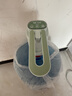 双枪抽水器桶装水办公家用饮水机电动抽水泵压水器定量可折叠浅绿色 实拍图