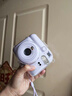 富士（FUJIFILM）instax  mini12 一次成像 立拍立得相机 mini12 鸢尾紫 套餐五（官方标配+水晶壳+肩带+白边相纸20张） 实拍图