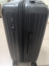 爱华仕行李箱20英寸登机箱男大容量拉杆箱耐用旅行箱女密码箱皮箱黑色 实拍图
