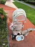 bebehaha摇摇乐婴儿推车26年款遛娃神器二合一溜马儿童手推车1-5岁英伦粉 实拍图
