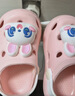 巴拉巴拉宝宝洞洞鞋儿童拖鞋夏季软底耐磨洗澡婴儿幼儿室内家居男童凉拖鞋 实拍图