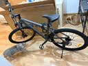 喜德盛（xds）山地自行车黑客380避震前叉21速禧玛诺变速X6铝合金车架通勤代步 黑/灰色（26款） 17寸（建议身高165-180） 实拍图