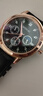 正品男士手表高档休闲石英表简约气质男表皮带高颜值罗马时尚腕表 黑色运动款 实拍图
